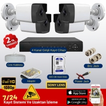 4l� G�venli̇k Kamera Seti̇